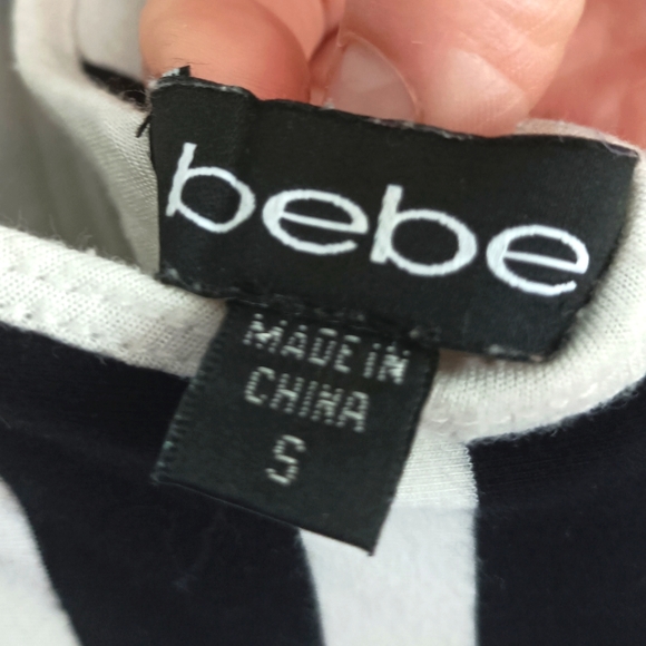 Trippy Stripes bebe Dress - Picture 6 of 6